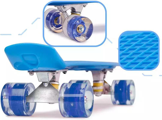 Loco Komplett Penny Board Blau