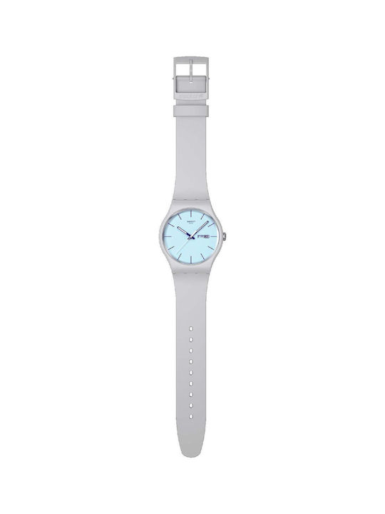 Swatch Sky Unisex Ρολόι Μπαταρίας με Καουτσούκ Λουράκι
