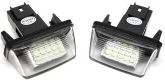 LED крушка за регистрационен номер Citroen C3 C4 C5 C6 Xsara Saxo Berlingo