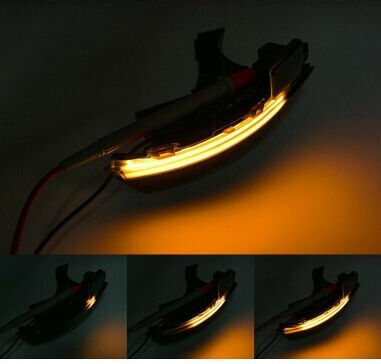 Set of 2 Dynamic Mirror LED Indicators for Seat E-mii