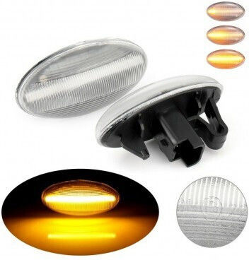 Σετ 2 Semnalizari Aripa Led Citroen C1 C2 C3 C5 C6 Berlingo