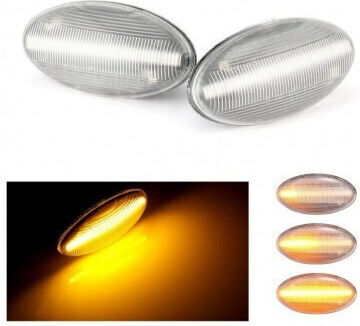 Σετ 2 Semnalizari Aripa Led Citroen C1 C2 C3 C5 C6 Berlingo