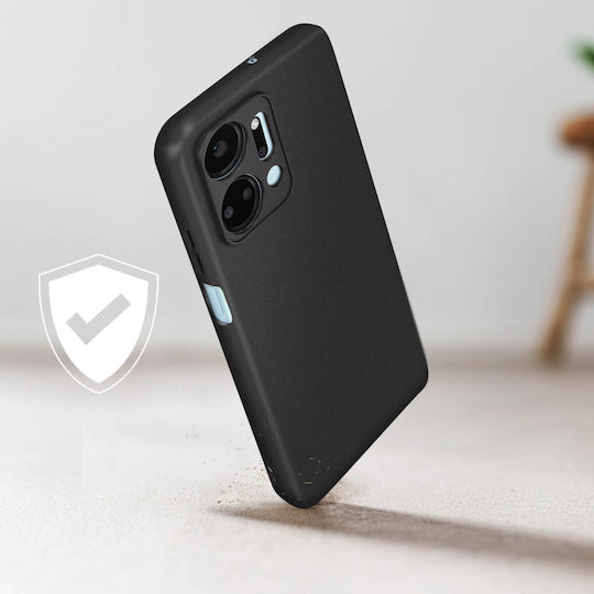 Hülle Honor X7a Fein Flexibles Gel Silikon Schwarz