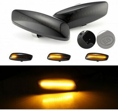 Σετ 2 Δυναμικών Φλας Led Citroen C3 C4 C5 Ds3 Ds4