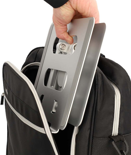Nedis Laptop Stand for Up to 17 Inches Silver NBSTND110SI