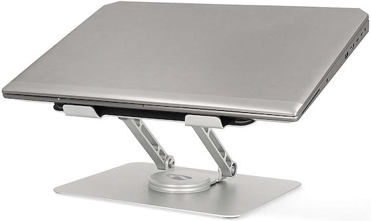 Nedis Laptop Stand for Up to 17 Inches Silver NBSTND110SI