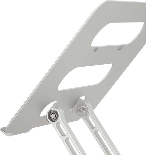 Nedis Laptop Stand for Up to 17 Inches Silver NBSTND110SI