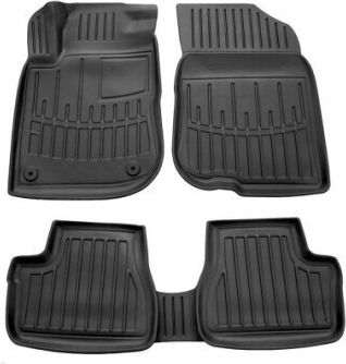 Umbrella Set Covorașe Față și Spate 4buc din Furtun pentru Peugeot 208 2012-2019 Negre