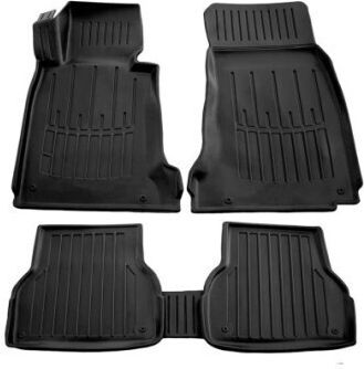Umbrella Set Covorașe Față și Spate 4buc din Furtun pentru BMW Seria 5 / E39 1995-2003 Negre
