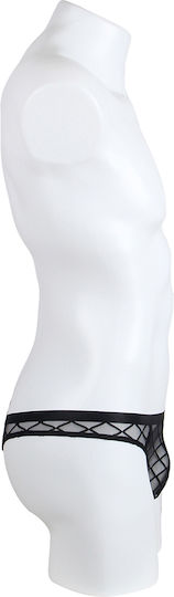 Comfort Ανδρικό Sexy String Μαύρο