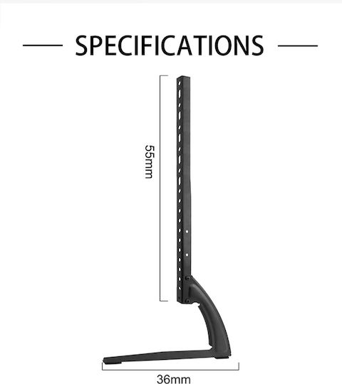 D500 Tabletop TV Mount with Arm up to 75"