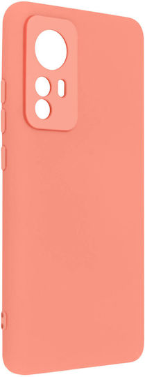 Case Xiaomi 12 Pro Silicone Semi-rigid Soft-touch Finish Pink