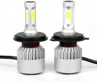 Set 2 Leduri H4 Hi-low Cob Canbus 72w 8000 Lm 12v 24v