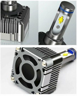 Set aus 2 LED D1S Autoscheinwerfern 72W Cree Chip 8000 Lm 12V