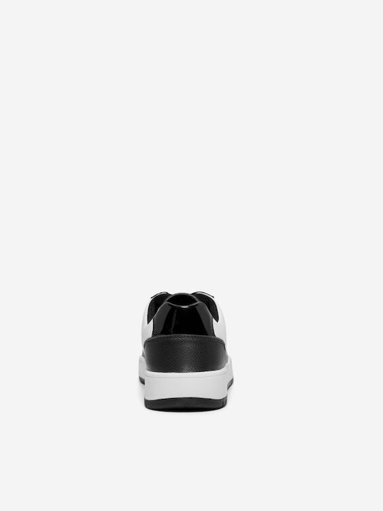 Only Γυναικεία Sneakers White / W Black