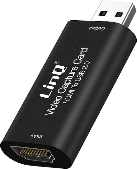 LinQ HDV80+ Video Capture για και σύνδεση HDMI / USB-A