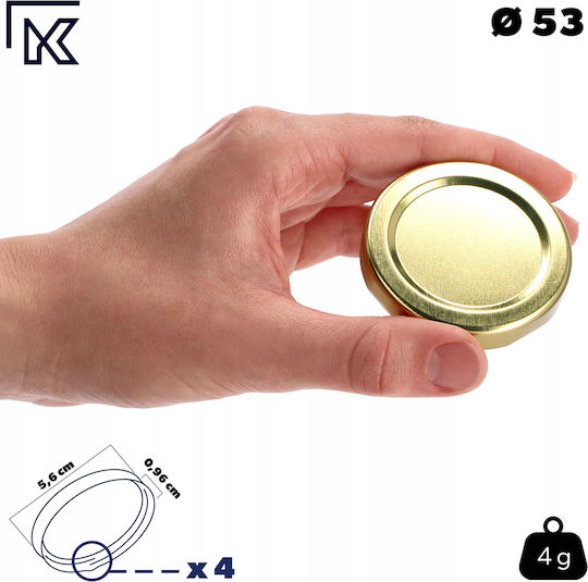 Kadax Καπάκι από Μέταλλο (50τμχ)