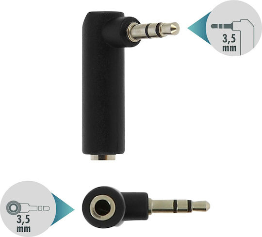 Avizar 3.5mm Männlich Zu 3.5mm Weiblich Konverter 1Stück ADAJACK-L-35