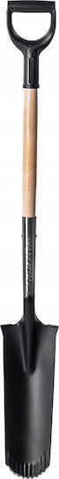 Kadax Long Narrow Sharp Drain Spade Shovel 124cm
