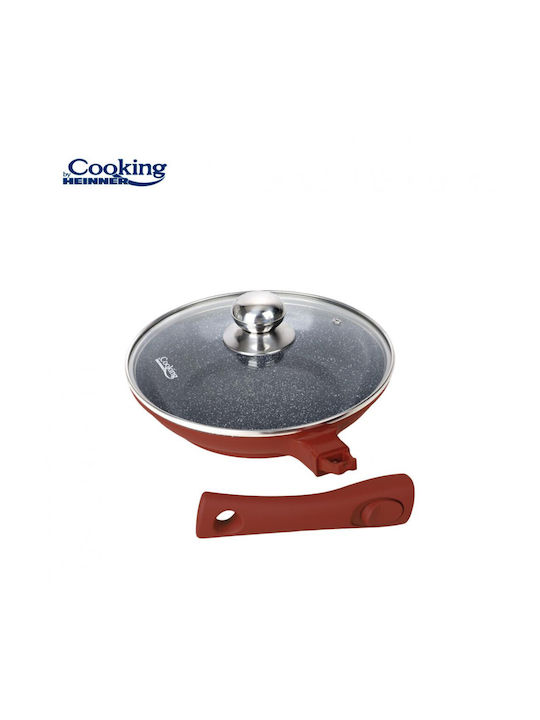 Heinner Heinner Calabria Aluminum Pan with Lid with Ceramic Interior Coating 24cm