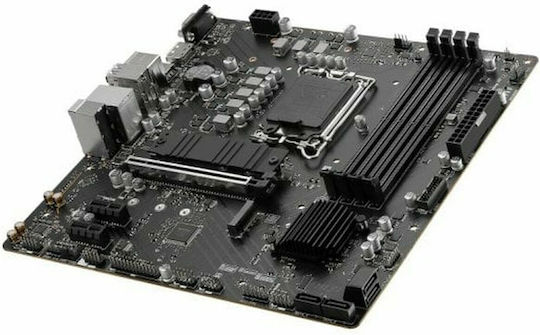 MSI Pro B760M-P Motherboard Micro ATX με Intel 1700 Socket 7E02-009R