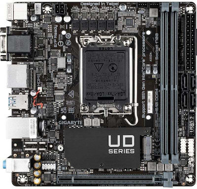 Gigabyte H610I DDR4 rev. 1.0 Motherboard Mini ITX with Intel 1700 Socket