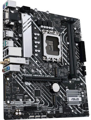 Asus Prime H610M-A WIFI D4 Motherboard Micro ATX with Intel 1700 Socket