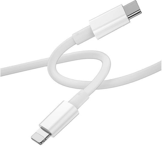 Wiwu Wi-C008 USB 2.0 Cable USB-C Male - USB-C 100W PD White 1.2m