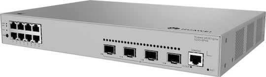 Huawei EKitEngine S220-8P4S Managed L3 Switch με 8 Θύρες Ethernet και 4 SFP Θύρες