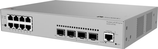 Huawei EKitEngine S220-8T4S Managed Switch με 8 Θύρες Gigabit (1Gbps) Ethernet