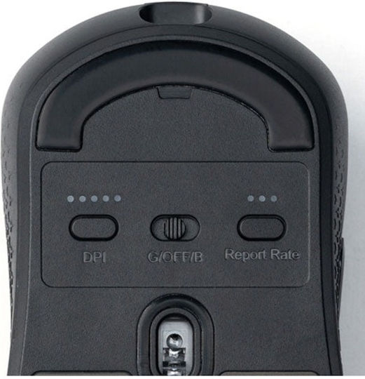 Keychron M3M-A1 Mini 1k Hz Безжична Геймърска Мишка 26000 DPI Черен