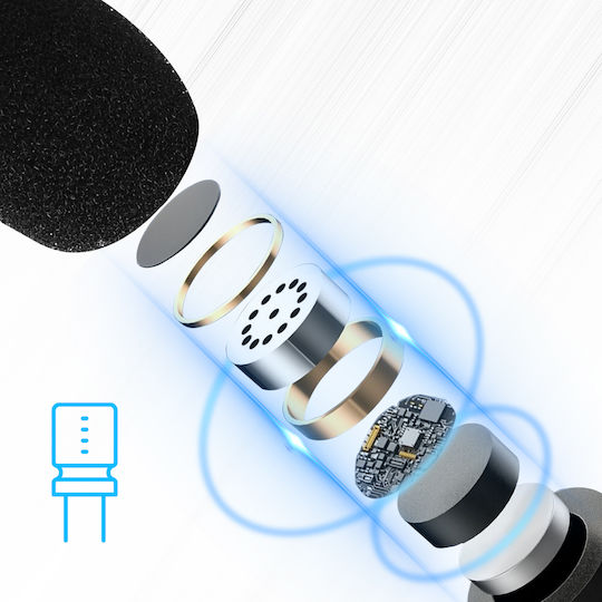 Puluz MIC-PLZ-426 Καλώδιο Μικροφώνου