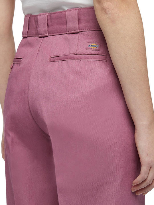 Women's Fabric Trousers Mellow Mauve