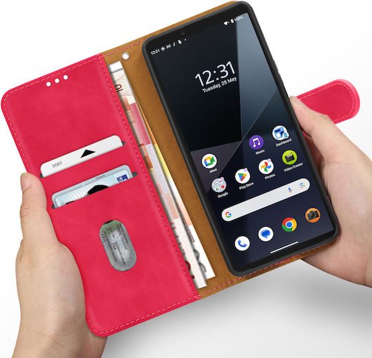 Avizar Case Sony Xperia 10 VI Card Video Holders Fuchsia