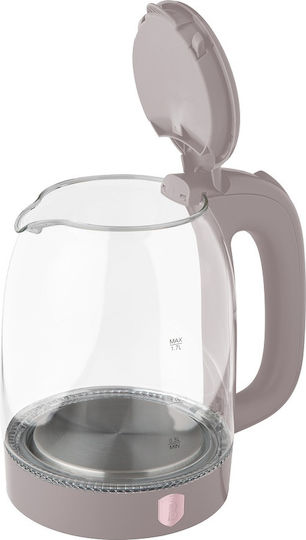 Berlinger Haus Βραστήρας 1.7lt 2200W Καφέ