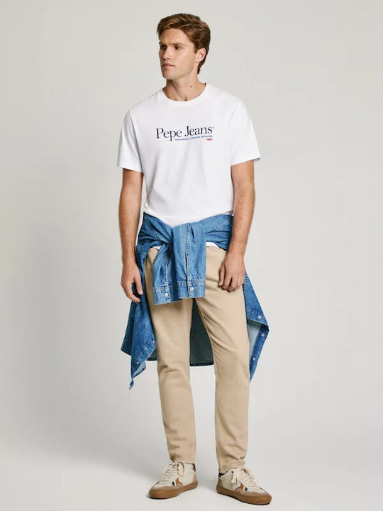 Albert T-shirt Λευκό