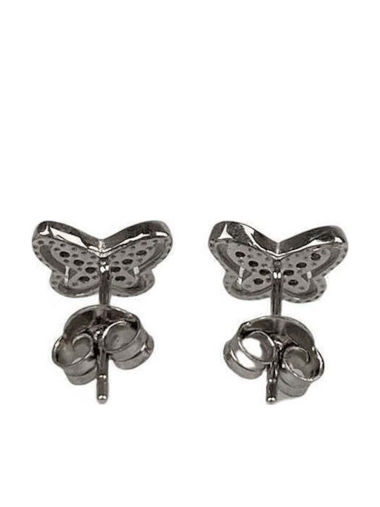 925 Silver Butterfly Earrings