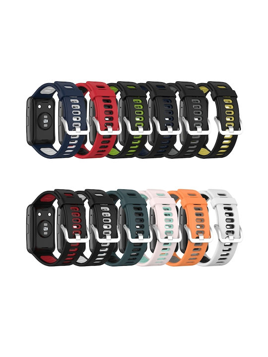 Λουράκι Σιλικόνης Μαύρο (Huawei Watch Fit)