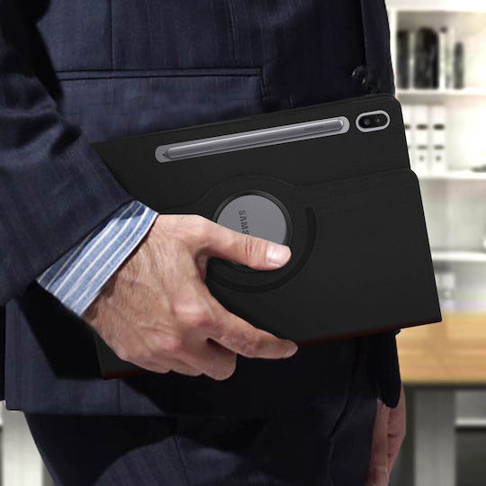 Avizar Flip Cover Rotierende Schwarze (Samsung Galaxy Tab S6 10,5)