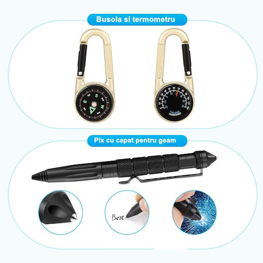 Valizuță Kit De Supraviețuire 19-in-1