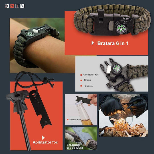 Survival Kit 16-in-1 Case