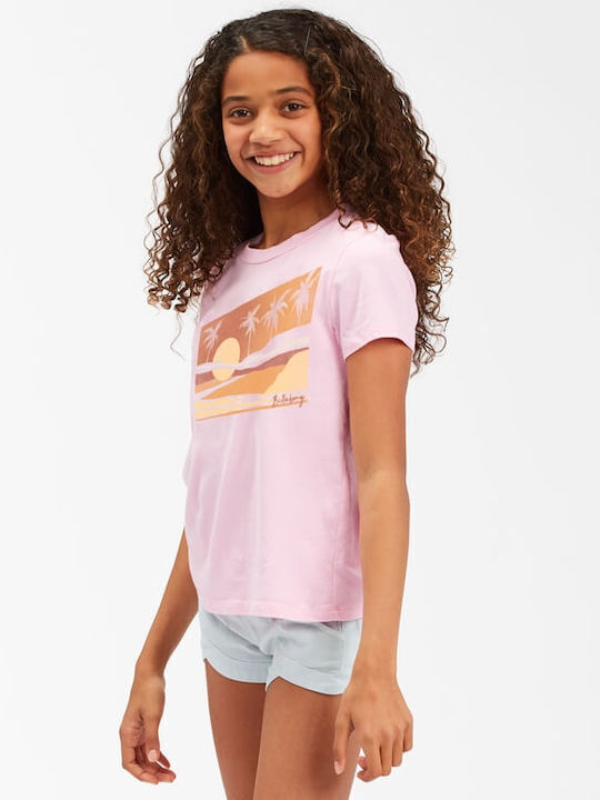 Billabong Kinder-T-Shirt Rosa