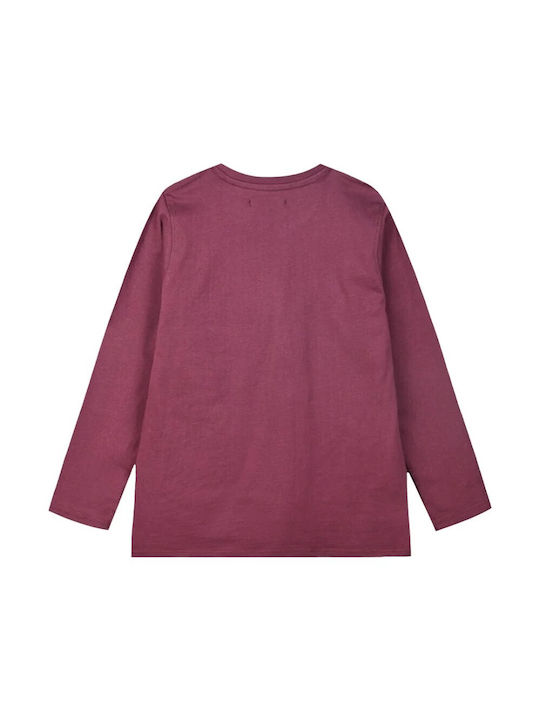 Energiers Kids Blouse Long Sleeve Purple