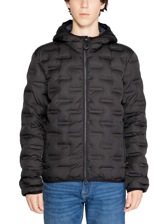 Replay Men's Puffer Jacket BLACK