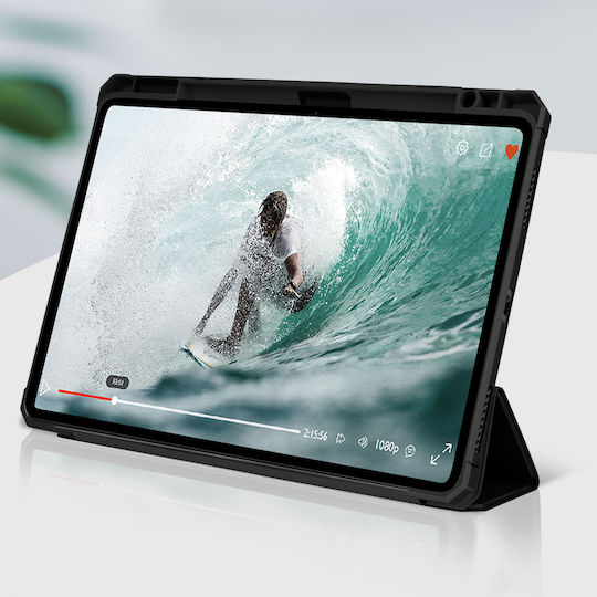 Avizar Флип Капак с Клавиатура Черен Huawei MatePad 11