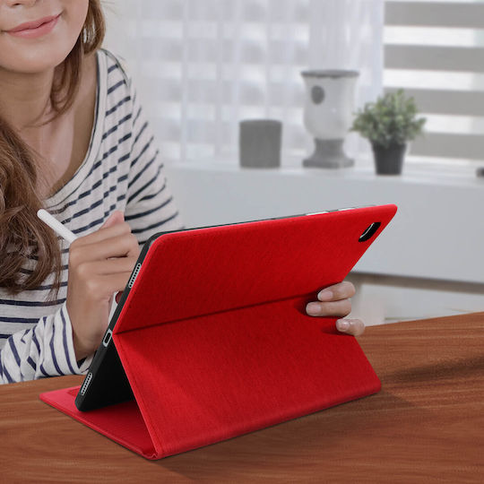 Avizar Flip Cover Dauerhafte Rote (Samsung Galaxy Tab S5e)