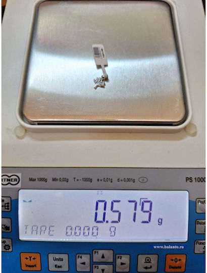 Metallisch Anhänger-Motiv für Schmuck aus 925 Silber