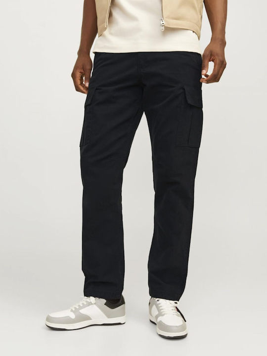 Trousers Cargo in Relaxed Fit Black