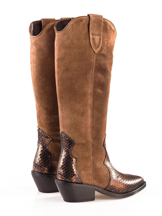 Women's Boots Cowboy Brown