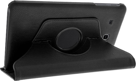 Avizar Flip Cover Rotierende Schwarze (Samsung Galaxy Tab E 9.6)